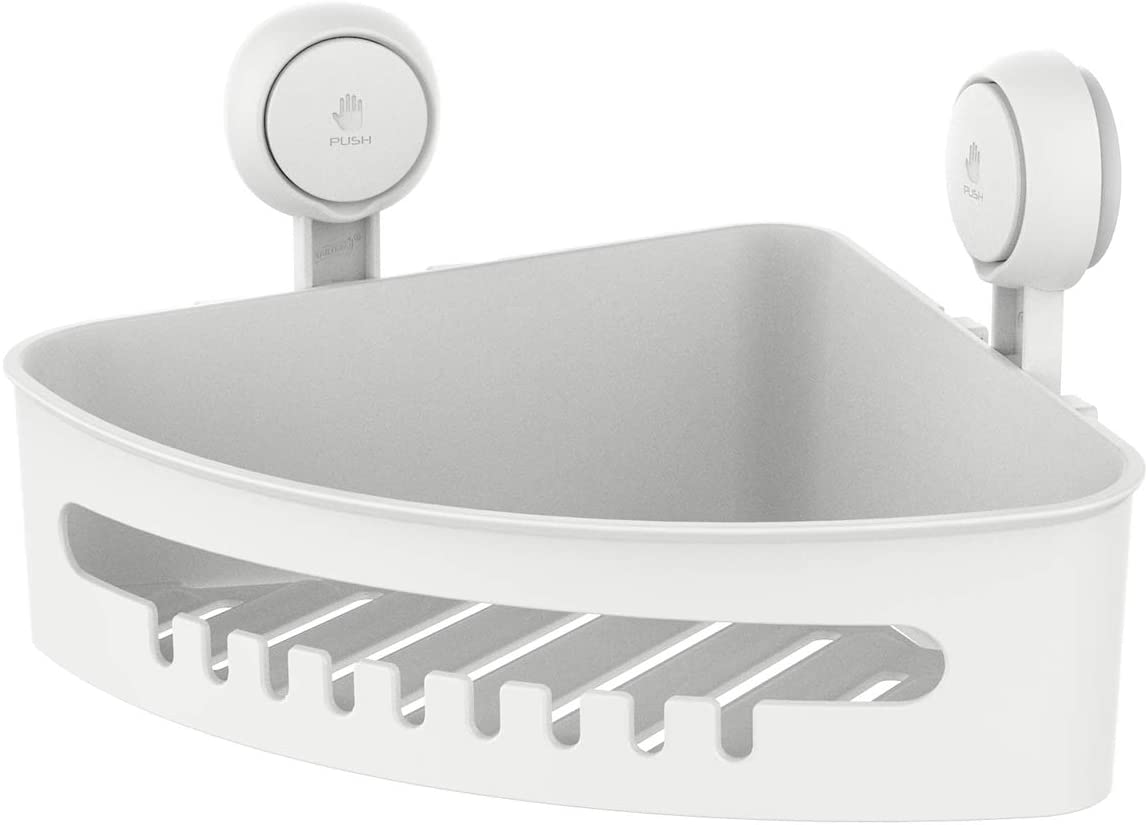 Bathroom Corner Shelf No Screws Everything Bathroom