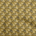 thumbnail image 1 of oneOone Cotton Poplin Dark Mustard Fabric Tropical Sewing Material Print Fabric By The Yard 42 Inch Wide, 1 of 5