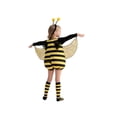 thumbnail image 4 of Ruyang Girls Bumble Bee Outfit Kids Long Sleeve Clothes with Wings Hairband and Striped Socks Sets Halloween Dress up, 4 of 4