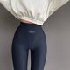 thumbnail image 2 of Pantalones deportivos ajustados de cintura alta de punto para mujer, pantalones casuales de moda de primavera para mujer, 2 of 6
