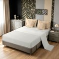 thumbnail image 5 of Manfei Farmhouse Camouflage Twin Bedding, Mid Century Camo Bedding Comforter Set, Khaki, Gray Reversible, 7-Piece, 5 of 6
