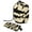 Multicolor 3, variant on PhooArto Large Barrel Drawstring Makeup Bag, Sharks Pattern Travel Cosmetic Bag Portable Make Up Organizer Bag