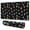 Black Colorful Skull, variant on Long Mouse Pads for Desk,Black Dancing Skeleton Pattern Desk Mats on Top Of Desks, Desk Mouse Pad Extra Large with 3mm Non-Slip Base and Stitched Edge for Gaming,Office,Work,Home 31.5"x11.8"