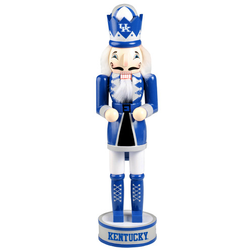 Forever Collectibles NCAA 14" Wooden Nutcracker, University of Kentucky