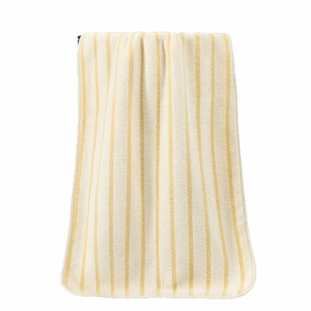 Grade Velvet Towel For Face Washing Highly Absorbent Non-shedding Striped Home Use Adult Hair Drying Drying Bath Face Cloth