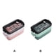 thumbnail image 4 of Wosthever Fiambrera con cubiertos, aislamiento térmico de doble capa, contenedor de comida para niña, caja de almacenamiento para microondas, oficina, Mostrada Verde Wosthever HA067578-02, 4 of 6