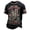 Red, variant on Yfalhf Men's Vintage 911 25th Anniversary Memorial Never Forget American Flag Faith Hope Courage Tshirt Black S