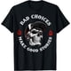 thumbnail image 1 of Camiseta sarcástica divertida de Skeleton Bad Choices Make Good Stories, 1 of 2
