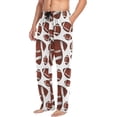 thumbnail image 5 of GZHJMY Cool Football Mens Pajama Pants, Comfortable and Soft Men&nbsp;Pajama&nbsp;Bottoms, with Pockets and Drawstring, Christmas New Year Birthday Father's Day Gifts, Small, 5 of 7
