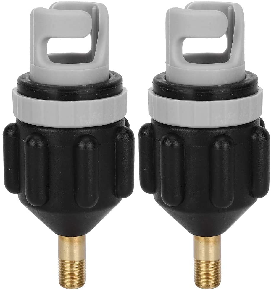 2Pcs Air Pump Adapter Heads Inflatable Boat Air Valves Adaptor for Sup