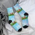 thumbnail image 5 of Vsdgher Happy Easter Crew Socks for Men & Women, Breathable Casual Athletic Ankle Socks, 5 of 6