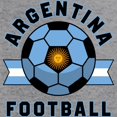 thumbnail image 3 of CafePress - Argentina Football Sweatshirt - Zip Hoodie, Classic Hooded Sweatshirt with Metal Zipper, 3 of 4