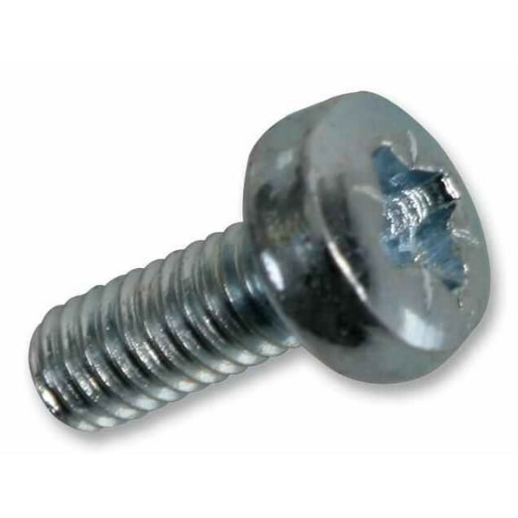 RARAION - Vis de Machine Pozidriv ZP Tête de Poêle M2.5 x 6mm, Lot de 100