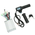 thumbnail image 2 of Electric Bicycle LCD Display Meter,Electric Bicycle Controller Kit Electric Scooter Throttle Grip Electric Scooter Controller Meter Set Meticulously Designed, 2 of 8
