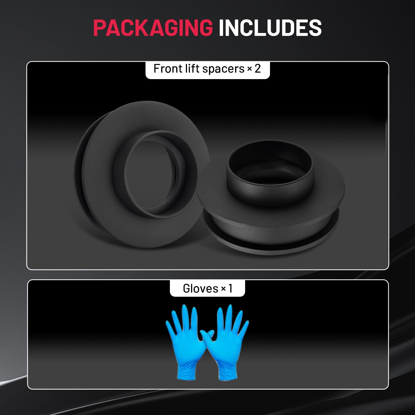 SPEEDWOW 3" Front Leveling lift kit Compatible with 1999-2006 Chevrolet Silverado/GMC Sierra 1500 2WD
