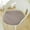 Coffee, variant on Round Thickened Cushion - Soft Comfortable Non-Slip Seat Pad with Straps for Balcony Bedroom Chair Office Sofa - 35cm Diameter Durable Filling All-Season Use