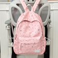 thumbnail image 2 of HJYCHN Backpack for Boys Dot Bow Print Lightweight Student Bookbag Back to School Supplies for Kids Bookbag for Girls Pink, 2 of 9