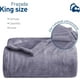 thumbnail image 2 of Juego de 2 Cobijas King Size Bluelander, Color Gris, 2 of 6