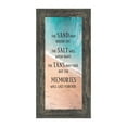 thumbnail image 3 of Memories Last Forever, Ocean Decor, Family Vacation Picture Frame, 6x12 7421, 3 of 8
