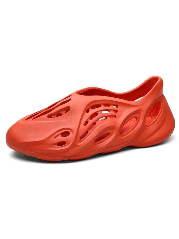 Men Women Clogs Foam Runner Shoes Casual Sports Shoes Lightweight Walking Sneakers Non-Slip Water Shoes Slip-On Outdoor Indoor Summer Beach Sandals Breathable Cloud Slides Slippers