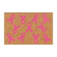 thumbnail image 1 of SIfdSeng Get it Fast Cancer Awareness Doormat Pink Ribbon Design Non Ndoor/Outdoor Custom Cancer Gifts Doormat, 1 of 8