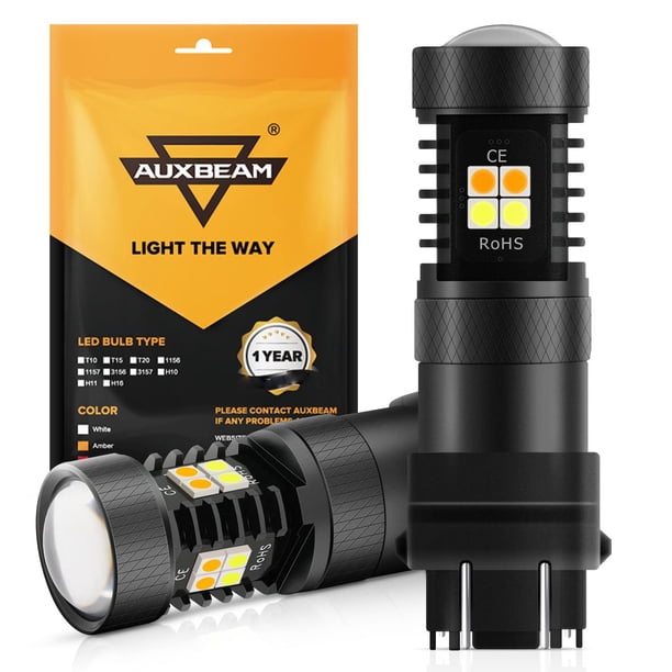 Bombillas LED Auxbeam 3157 3457 4157 Switchback Doble Color