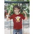 thumbnail image 2 of Funny Lion Doodle T-Shirt Toddler -Image by Shutterstock,  3 Toddler, 2 of 4