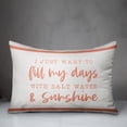 thumbnail image 3 of Creative Products Salt Water And Sunshine 14x20 Spun Poly Pillow, 3 of 3