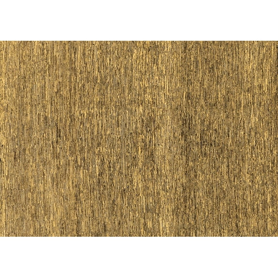 Ahgly Company Indoor Rectangle Abstract Brown Modern Area Rugs, 7' x 9'