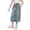 P48 Blue, variant on Tfken Daily Wear Soft Skirts Girls Trendy Holiday Denim Skirts With Pockets Elastic Waist Loose Fit Fashion Child Breathable Clothes Size 4-5 Years