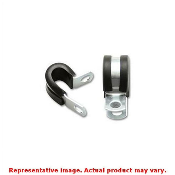 Vibrant Performance 17190 VIB17190 CUSHION CLAMP FOR 1/4IN (-4AN) HOSE - PACK OF 10