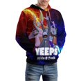 thumbnail image 5 of Unisex Men Women Yeep Hide And See0 Hoodies 3D Fashion Digital Print Cartoon Pullover Hooded Sweatshirts with Pockets, 5 of 8