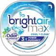 thumbnail image 3 of BRIGHT Air 900437EA 8 oz. Jar Max Odor Eliminator Air Freshener - Cool and Clean, 3 of 9