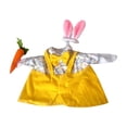 thumbnail image 2 of Forestwhale Yellow Easter Bunny Goose Outfit Porch Geese Outfit Lawn Goose Clothing for 21" Cement & Plastic Geese Garden Goose Costume, 2 of 6
