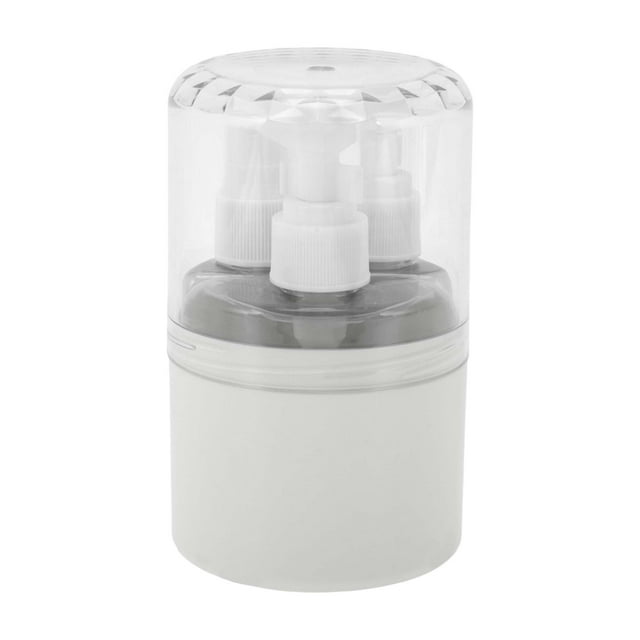Conjunto de Contenedores de Viaje de 3 Piezas Unique Bargains Botellas de Viaje Recargables Color Gris