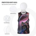thumbnail image 3 of Sikiie Bird6 Basketball Jersey Reversible Men's Mesh Athletic Sports Shirts Training Practice S-4XLX-Large, 3 of 6