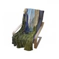 thumbnail image 4 of Yosemite Soft Flannel Fleece Blanket, El Capitan Half Dome and Bridalveil Falls Tourist Attraction Landscape Image Print, Cozy Plush for Indoor and Outdoor Use, 50" x 60", Green Blue, by Ambesonne, 4 of 6