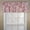 Red, variant on Ellis Curtain Victoria Park Toile Water Proof Room Darkening Blackout Tailored Window Valance - 70 x 12" Black