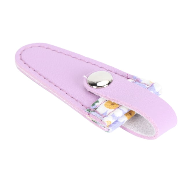 Scissor Cover, Premium PU Leather Scissor Cover Stain Proof Enhanced Safety Convenient Storage Scissor Cover for Versatile Use Home Use
