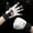 White, variant on Hovilon Punch Bag Training Gloves,Taekwondo Guard Hand Punching Bag Fighting Half Finger Gloves，for Sparring Martial Arts Boxing Training for Adults and Kids