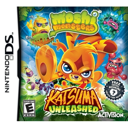 Activision Moshi Monsters: Katsuma Unleashed - Action/adventure Game - Cartridge - Nintendo Ds (Best Action Adventure Ds Games)