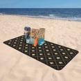 thumbnail image 6 of Cotton Bath Towels for Bathroom - black golden spades checkered Microfiber Quick Dry Towels for Body Bath Sheets, Personalized Beach Towel, Soft Shower Towels for Travel Home Beach 27*55in, 6 of 7