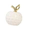 thumbnail image 4 of CarpNettore Fruit Statue Sculpture Desktop Decoration Table Centerpiece Ceramic Fruit Statue Desktop Figurine for Office Bookshelf Decor White, 4 of 9