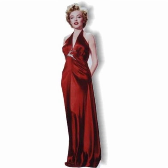 Marilyn Monroe - Red Dress Life-Size Cardboard Stand-Up
