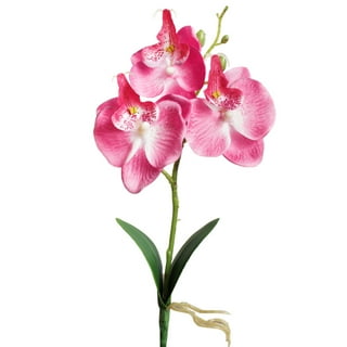 DIY Artificial Butterfly Orchid Silk Flower Bouquet Wedding Home Decoration  Flowers 