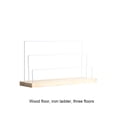 thumbnail image 2 of fastboy 3 Layer Earrings Stand Jewelry Display Organizer Earring Board Holder Hanging Pendent Multifunction Rack Table Dresser White, 2 of 6
