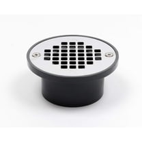 Oatey Straight Floor Drain, PVC, 2" or 3", Solvent-Weld 43579