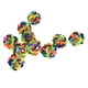 thumbnail image 4 of Pelota de goma tambaleante para mascotas, 10 Uds., resistente a mordeduras, pelota de goma colorida para perros con campana para mascotas y perros, 4 of 12