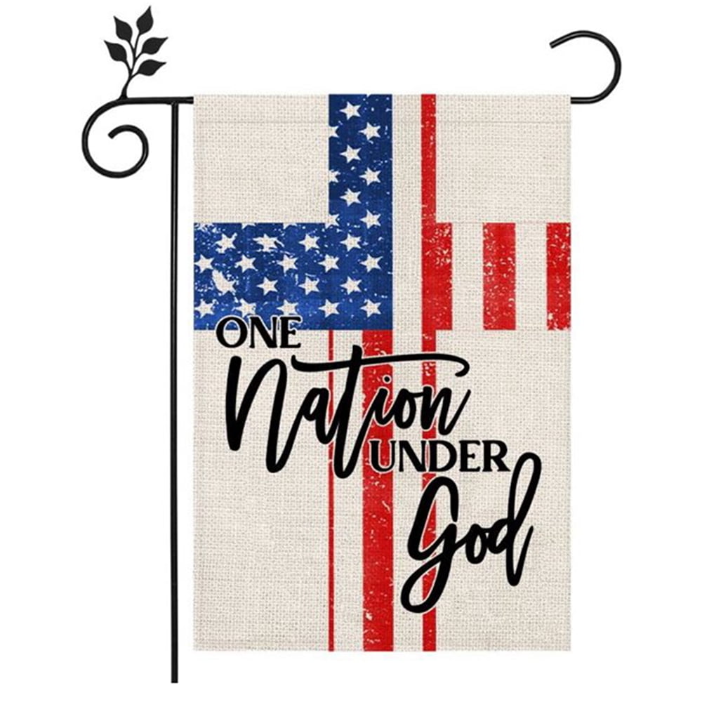 Polyester Double Sided United States Decorative Garden Flags 18 x 12.5 Inch 