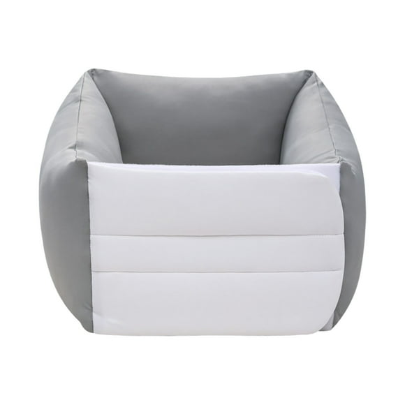 Lumbar Support Pillow for Sleeping and Driving - Low Back Comfort Cushion Wrap Around Nerve Silk Polyester Pillow Cover for Bed Room